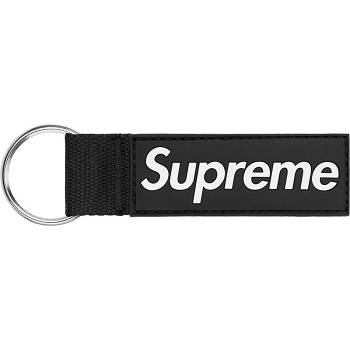 Accesorii Supreme Webbing Keychain Negrii | RO409UT