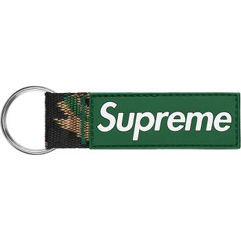 Accesorii Supreme Webbing Keychain Verzi | RO407TV