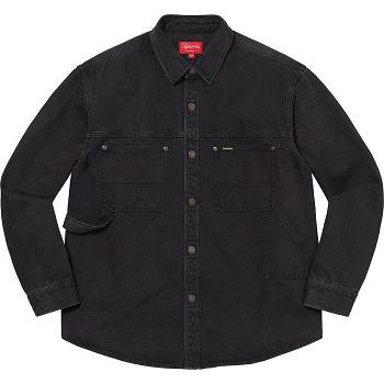 Camasa Supreme Denim Painter Negrii | RO201UT