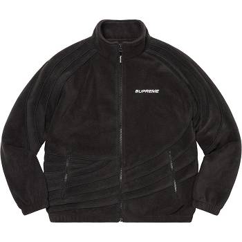 Geaca Supreme Racing Fleece Negrii | RO147TV