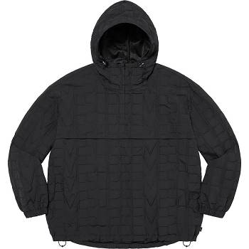 Geaca Supreme Repeat Stitch Anorak Negrii | RO149UT