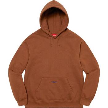 Hanorac Cu Gluga Supreme Micro Logo Maro | RO120RW