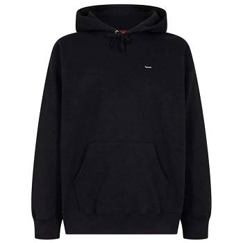 Hanorac Cu Gluga Supreme Small Box Logo Negrii | RO126PQ