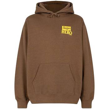 Hanorac Cu Gluga Supreme X Antihero Maro | RO131GL