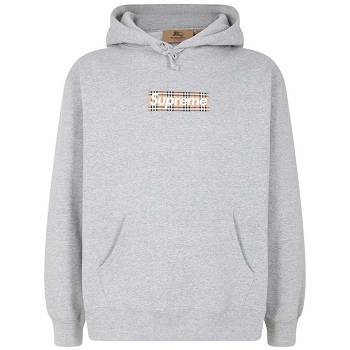 Hanorac Cu Gluga Supreme X Burberry Gri | RO133JJ