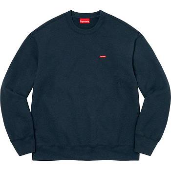 Hanorace Supreme Small Box Crewneck Bleumarin | RO307OR