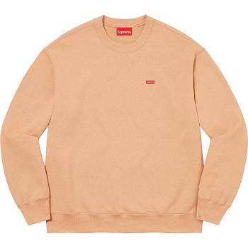 Hanorace Supreme Small Box Crewneck Portocalii | RO306IS