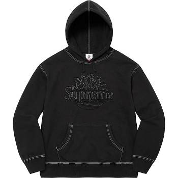 Hanorace Supreme Timberland® Cu Glugă Negrii | RO290KI