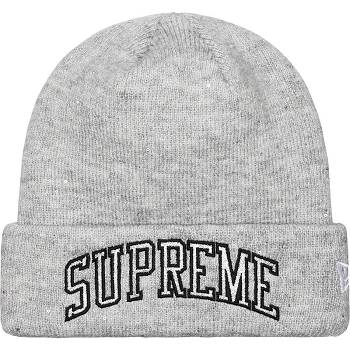 Palarie Supreme New Era® Metallic Arc Beanie Gri | RO443GL