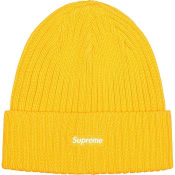 Palarie Supreme Overdyed Beanie Aurii | RO435UT