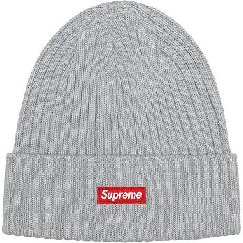 Palarie Supreme Overdyed Beanie Gri | RO432RW