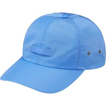 Palarie Supreme Piele Patch 6-Panel Albastri | RO471JJ