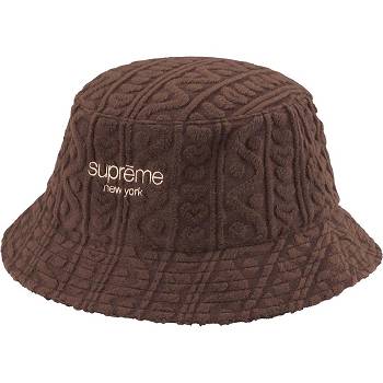 Palarie Supreme Terry Pattern Crusher Maro | RO448ZG