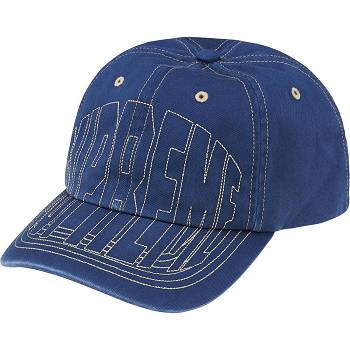 Palarie Supreme Visor Stitch 6-Panel Bleumarin | RO465AP