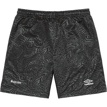 Pantaloni Scurti Supreme Jacquard Animal Print Soccer Negrii | RO230PQ