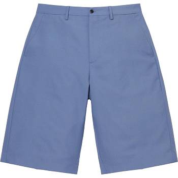 Pantaloni Scurti Supreme Lână Trouser Bleumarin | RO239LH