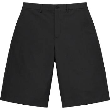 Pantaloni Scurti Supreme Lână Trouser Negrii | RO237JJ