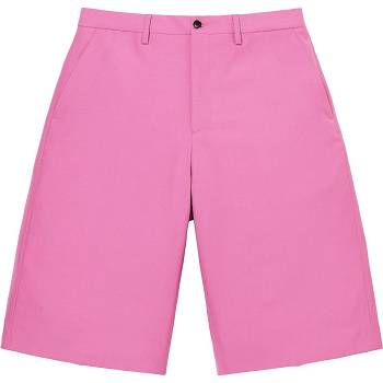 Pantaloni Scurti Supreme Lână Trouser Roz | RO238KI