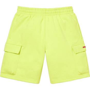 Pantaloni Scurti Supreme Small Box Baggy Cargo Sweat Verde Menta | RO221QZ