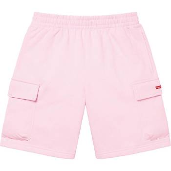 Pantaloni Scurti Supreme Small Box Baggy Cargo Sweat Roz | RO224RW