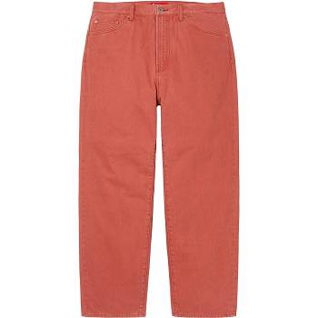 Pantaloni Supreme Baggy Jean Portocalii | RO165VD