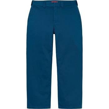 Pantaloni Supreme Lucru Pant Bleumarin | RO171EX