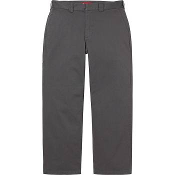 Pantaloni Supreme Lucru Pant Gri | RO172RW