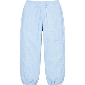 Pantaloni Supreme Repeat Stitch Track Pant Albastri | RO192BC