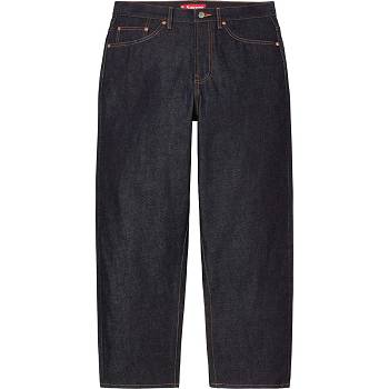 Pantaloni Supreme Rigid Baggy Jean Negrii | RO164CE
