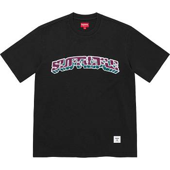 Pulovere Supreme Block Arc S/S Top Negrii | RO261GL