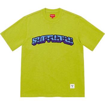 Pulovere Supreme Block Arc S/S Top Verzi | RO263JJ