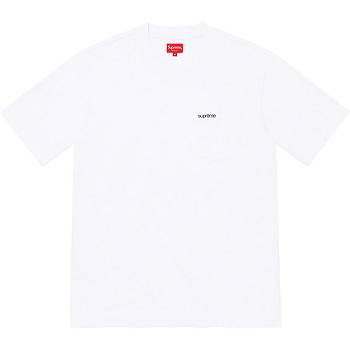 Pulovere Supreme S/S Pocket Tee Albi | RO269VD