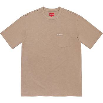 Pulovere Supreme S/S Pocket Tee Kaki | RO274WY