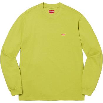 Pulovere Supreme Small Box L/S Tee Verzi | RO245NB