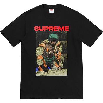 Tricouri Supreme Ronin Tee Negrii | RO352WY