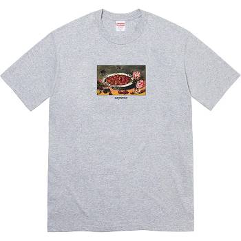 Tricouri Supreme Strawberries Tee Gri | RO342KI