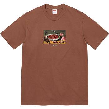 Tricouri Supreme Strawberries Tee Maro | RO340HK